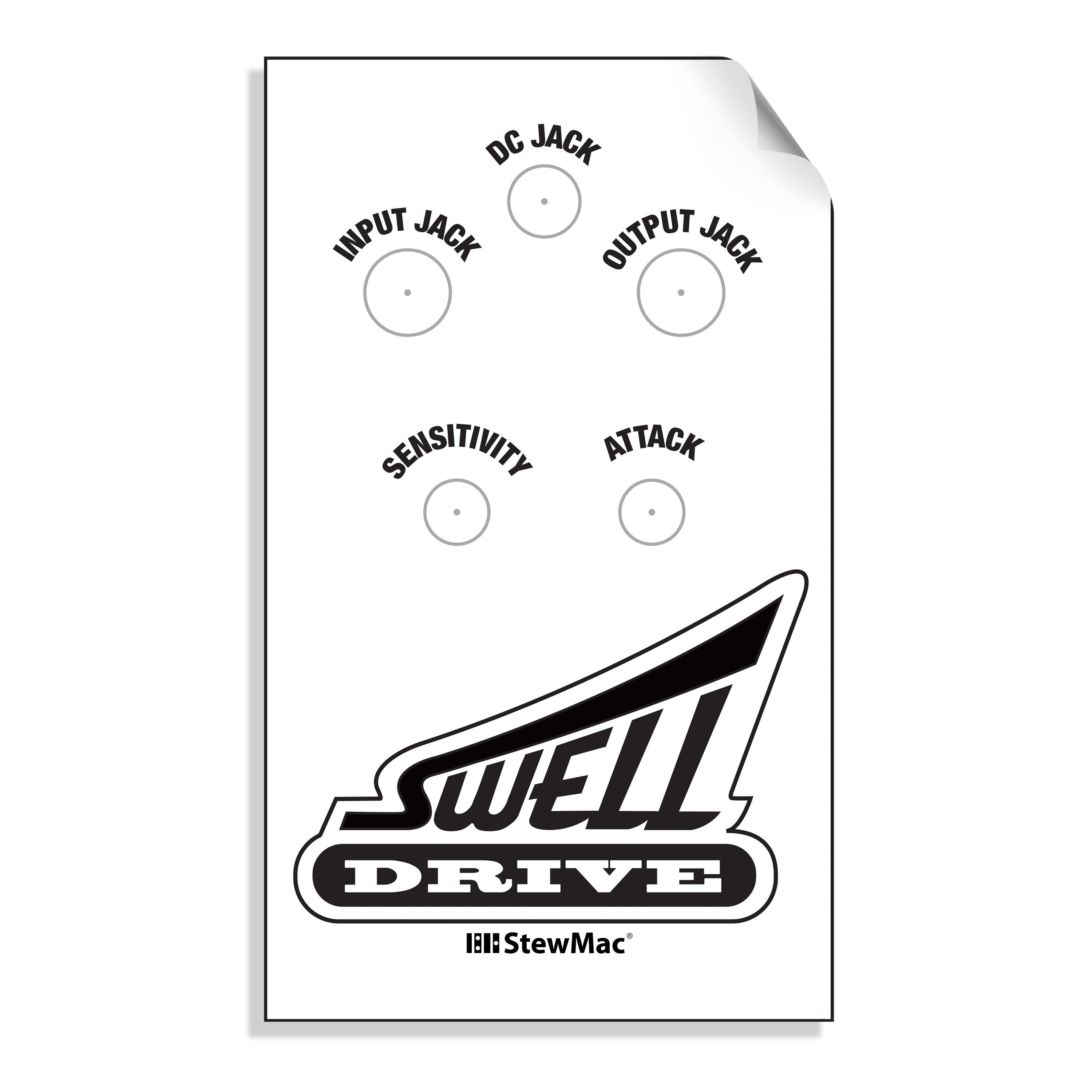 StewMac Swell Drive, pédale en kit